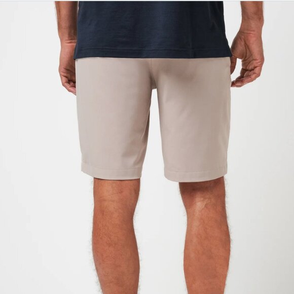 Travis Mathew Wanderlust Short Khaki/sand color 9 In - Size 34 - Picture 4 of 9